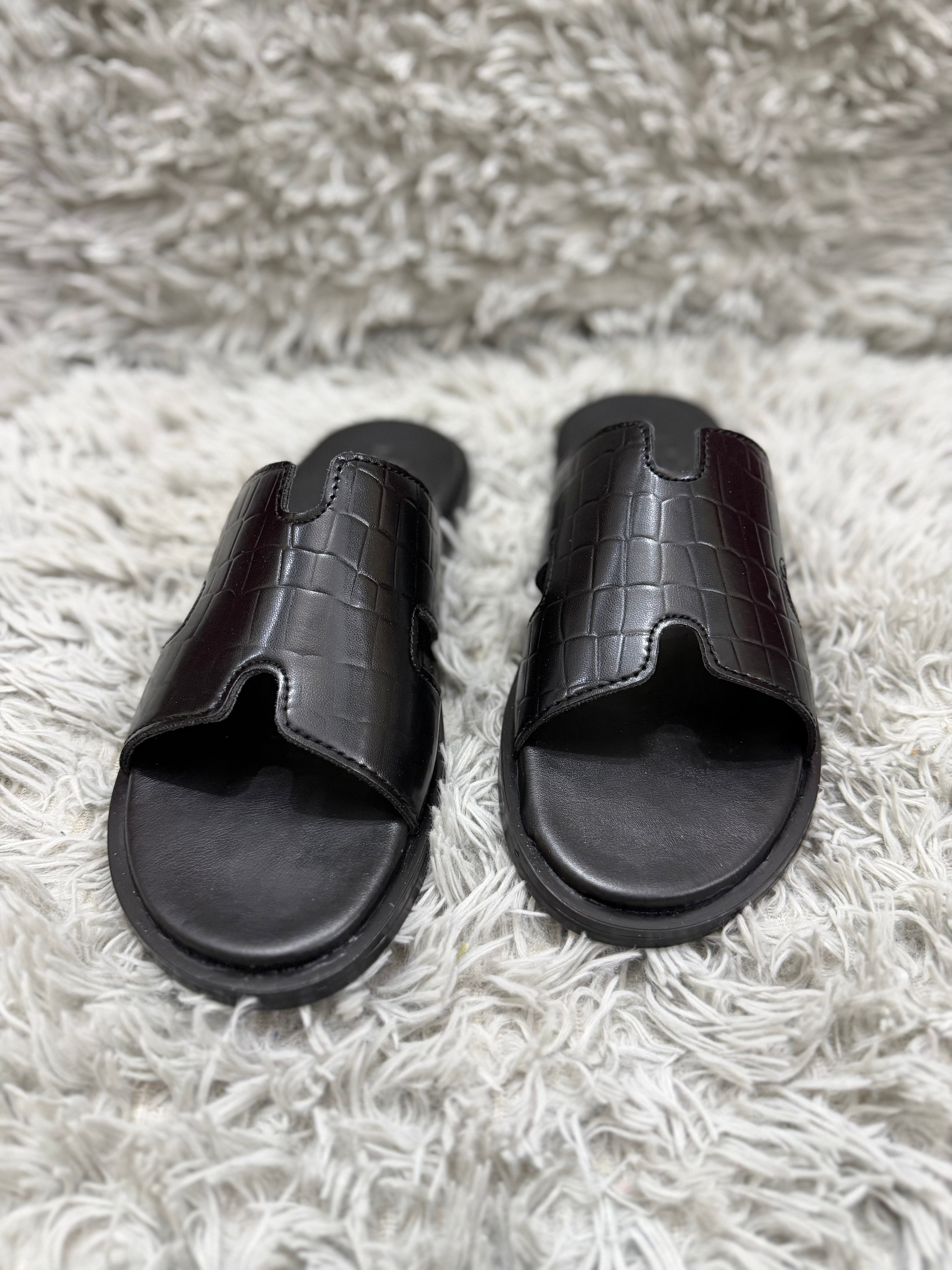 HandMade HERMES Slipper For Men